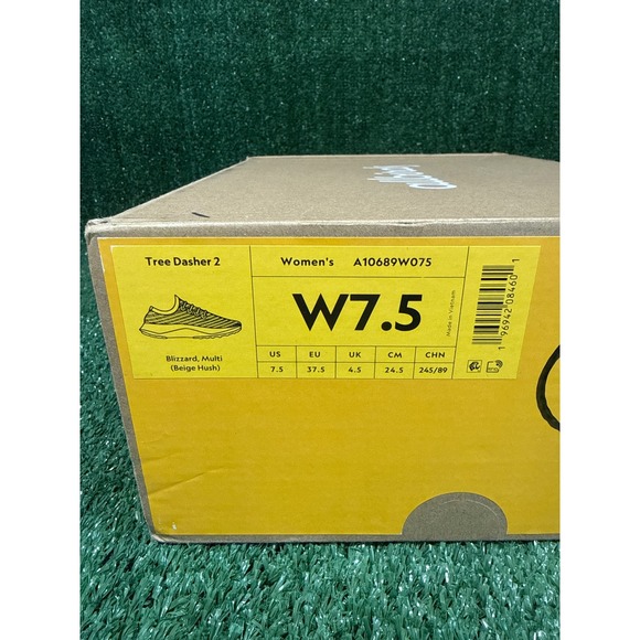 NWB Allbirds Women's Tree Dasher 2 Blizzard Multi Beige‎ Hush Running Shoe  7.5 - Picture 6 of 6